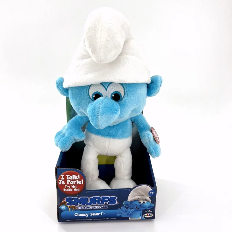 clumsy smurf plush