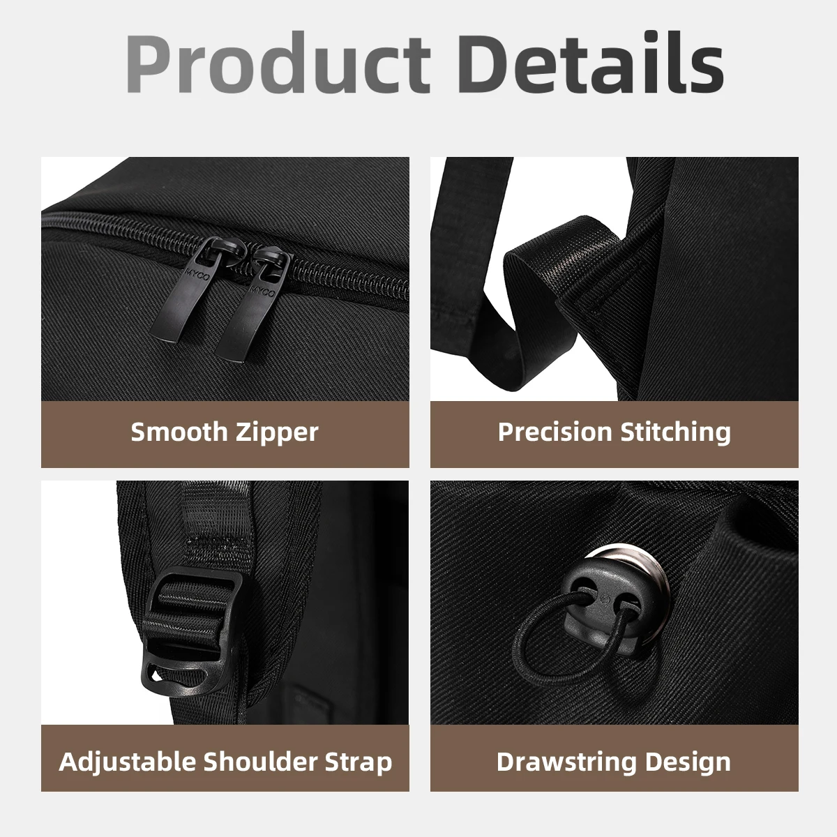 College Student Backpack Men's Backpack Business Laptop Bag 16inch Large Capacity Lightweight School Bag Girls Travel High School Students