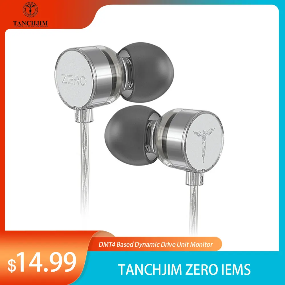 

TANCHJIM ZERO Hifi наушники DMT4 10 мм динамический привод наушники-вкладыши спортивные игровые наушники