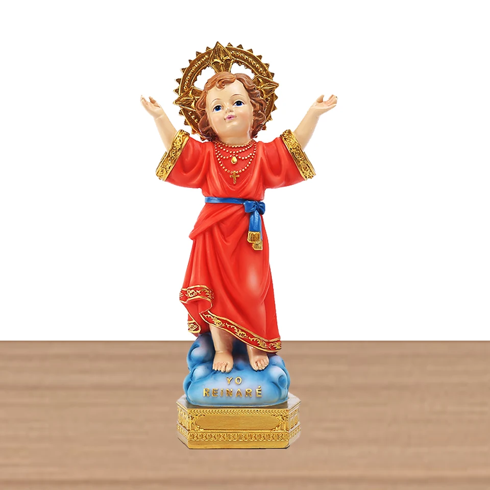 Divino Nino Jesus Statue Resin Religious Decoration