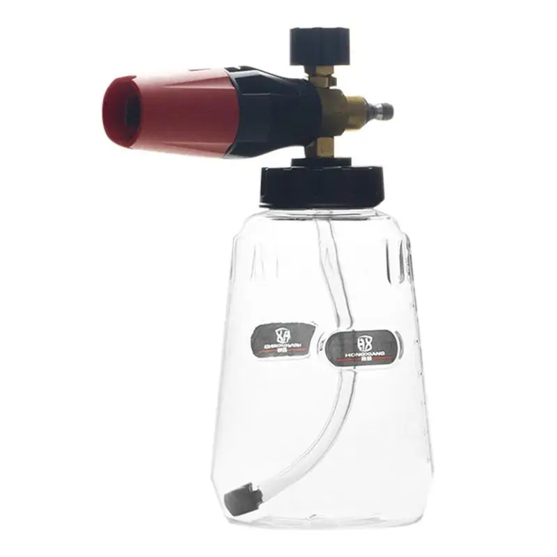 Car Wash Watering Can Spray Foam Can Foaming Sprayer For Car Washing And Detailing 1000ml Foam Dispenser Bottle Transparent Spra