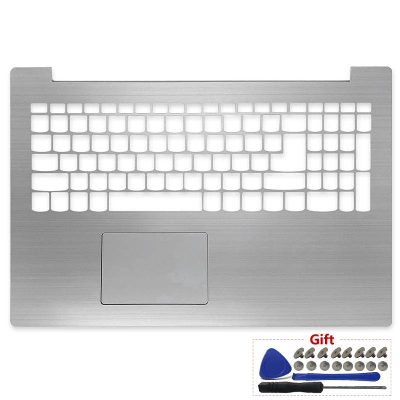 새로운 노트북 LCD 뒷면 커버/앞면 베젤/손목 받침대/하단 케이스/Lenovo IdeaPad 320-15 320-15IKB 320-15ISK 320-15ABR 실버