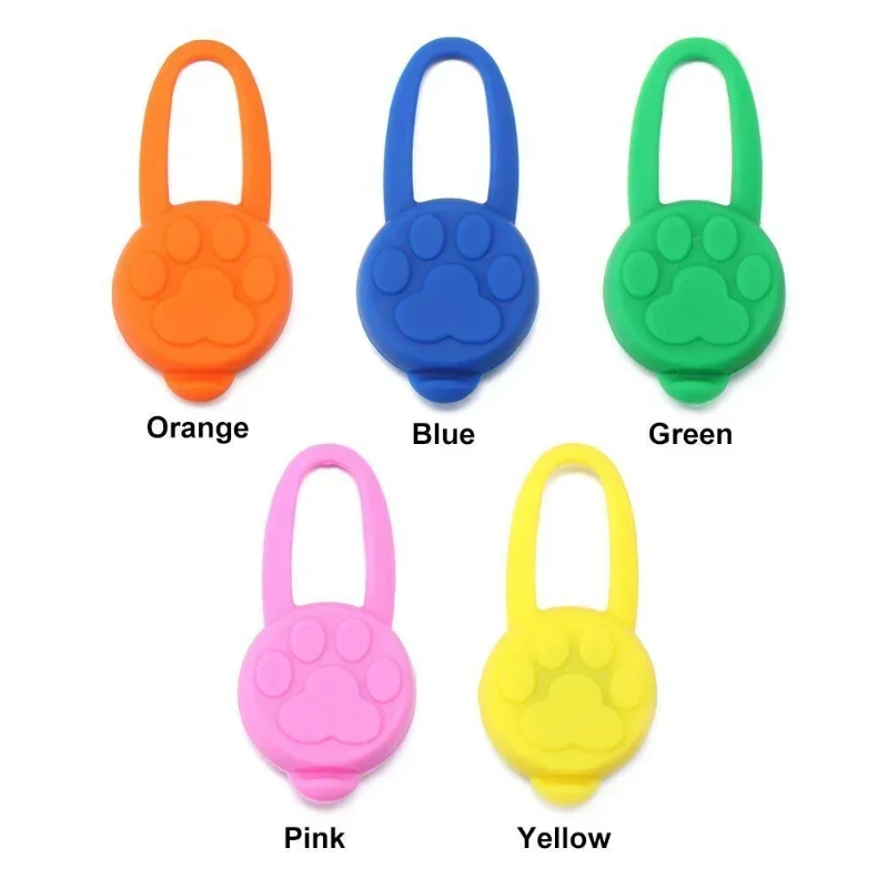 Pet Necklace LED Luminous Pendant Dog Light Night Walking Loss Prevention