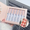 Lipsticks Set Korean Makeup Matte Lip Gloss Waterproof Long-Lasting High Pigment Nude Liquid Lipstick Beauty Cosmetics For Women 6
