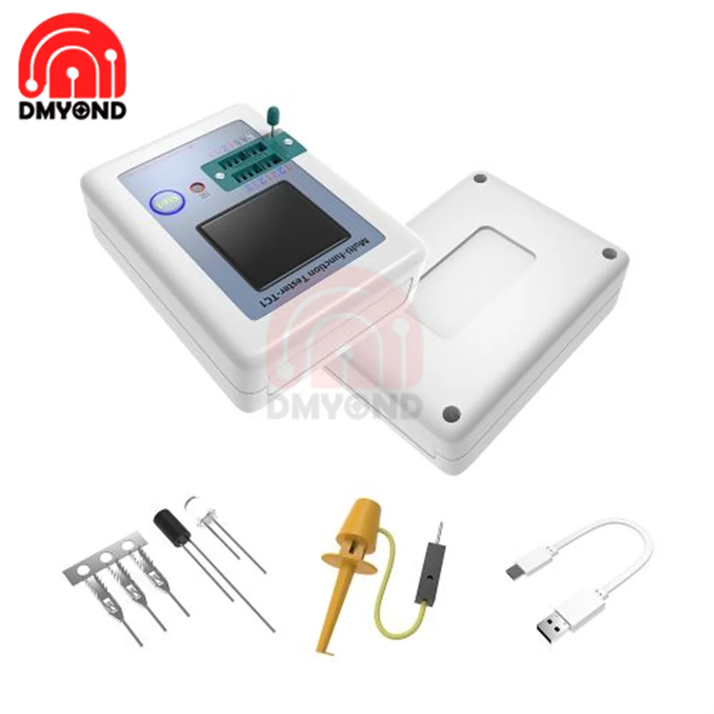 1.8 inch LCR-TC1 Transistor Tester Colorful Display Multi-functional TFT Transistor Tester Diode Triode Capacitor Resistor