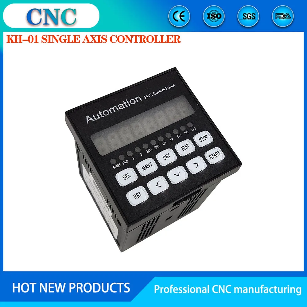 CNC Uniaxial motor paso a paso controlador de movimiento controlador automatización PRG Control Panel 220V