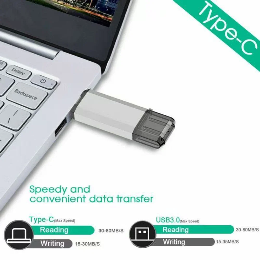 รูปสินค้า แฟลชไดรฟ์ OTG USB 3.0 16TB สำหรับมือถือและแท็บเล็ต