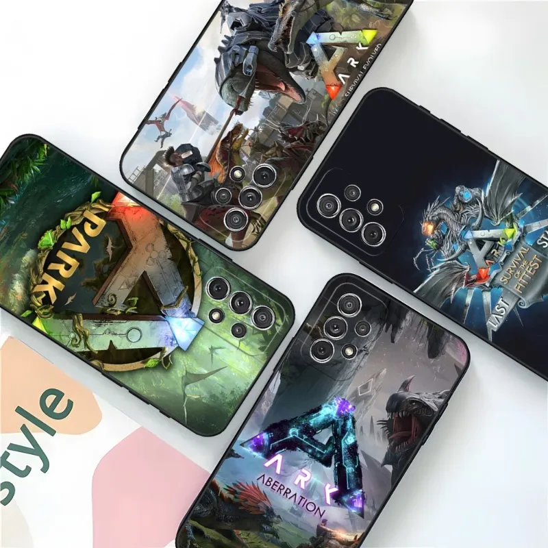 Ark Survival Evolved Phone Case Per Samsung Galaxy A33 A31 A50 A32 A73 A40 A20 A23 A34 A14 A54 Cover Posteriore