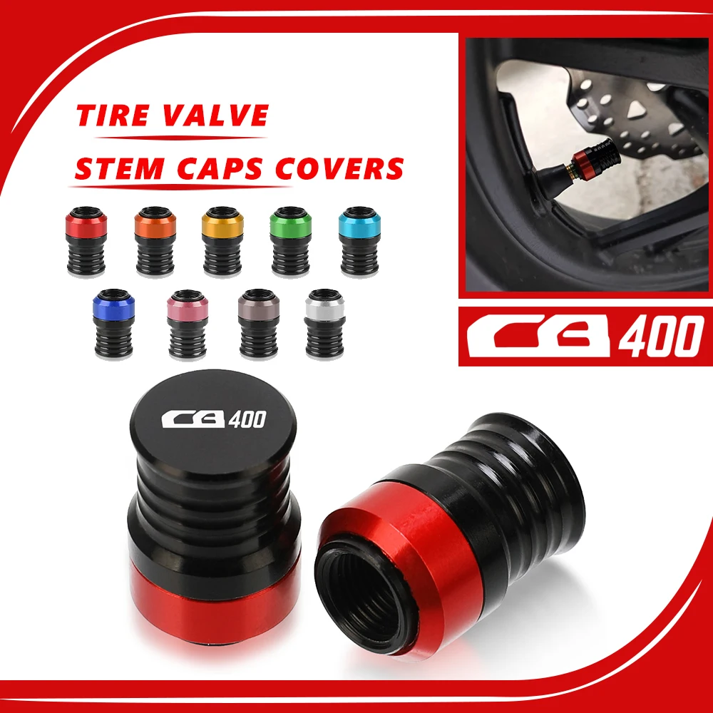 

For Honda CB400 CB 400 1992-2021 2020 2019 CB 400SF Motorcycle Vehicle Wheel Tire Valve Stem Caps Covers Universal Accessories