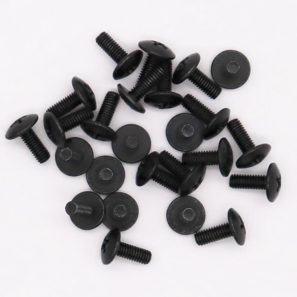 24pcs Tek lok screw fixing screw with washer for DIY Kydex sheath hand tool parts stainless steel screws screw bolt nut set screw washer nut kit