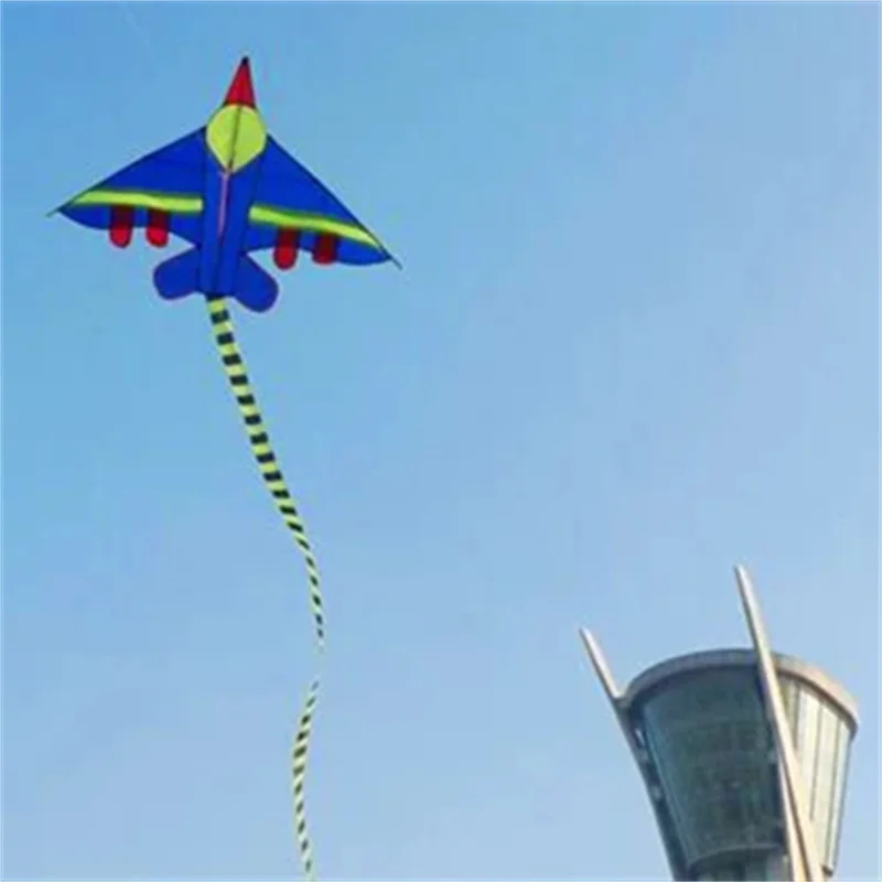rainbow plane kites for children kites flying fighter kite line outdoor toys professional windsurf equipment