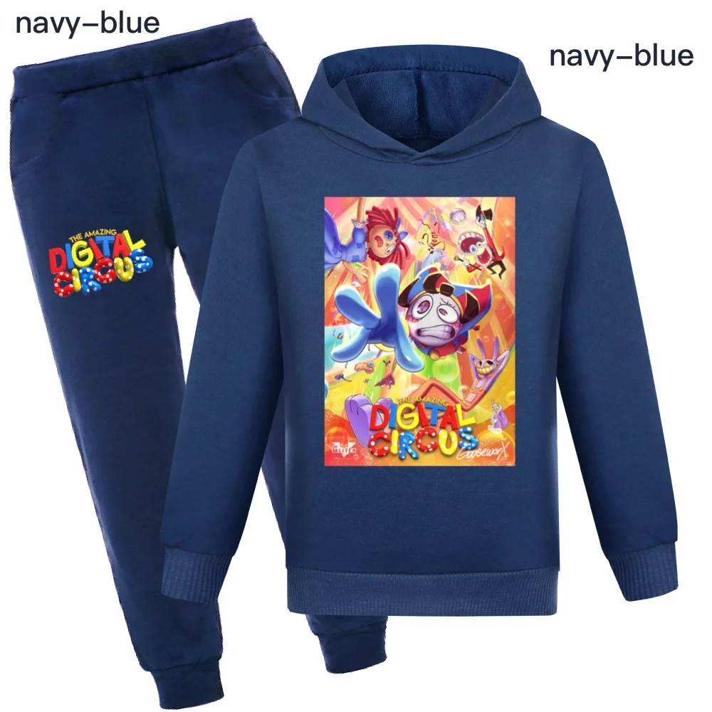 

The Amazing Digital Circus Kids Boutique Clothing Cotton Kids Clothes Girls Tshirt Pants Suit School Boys Outfit Child Hoodies