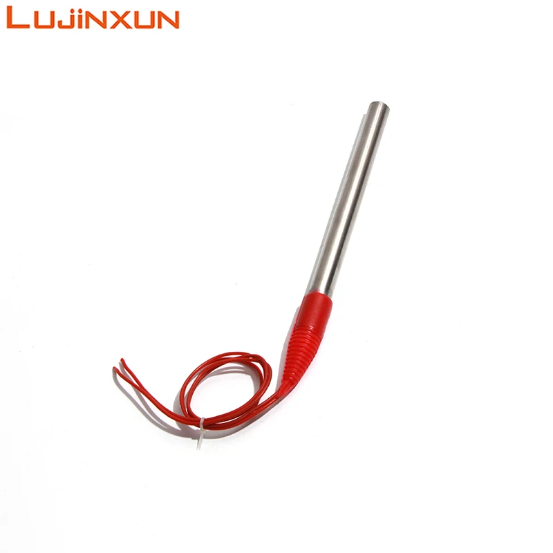 12V/24V Electric Water Heater Pipe Fully Sealed Waterproof 50-200W 10x80mm 304SUS for Fish Tank water heating rod electric water heater device