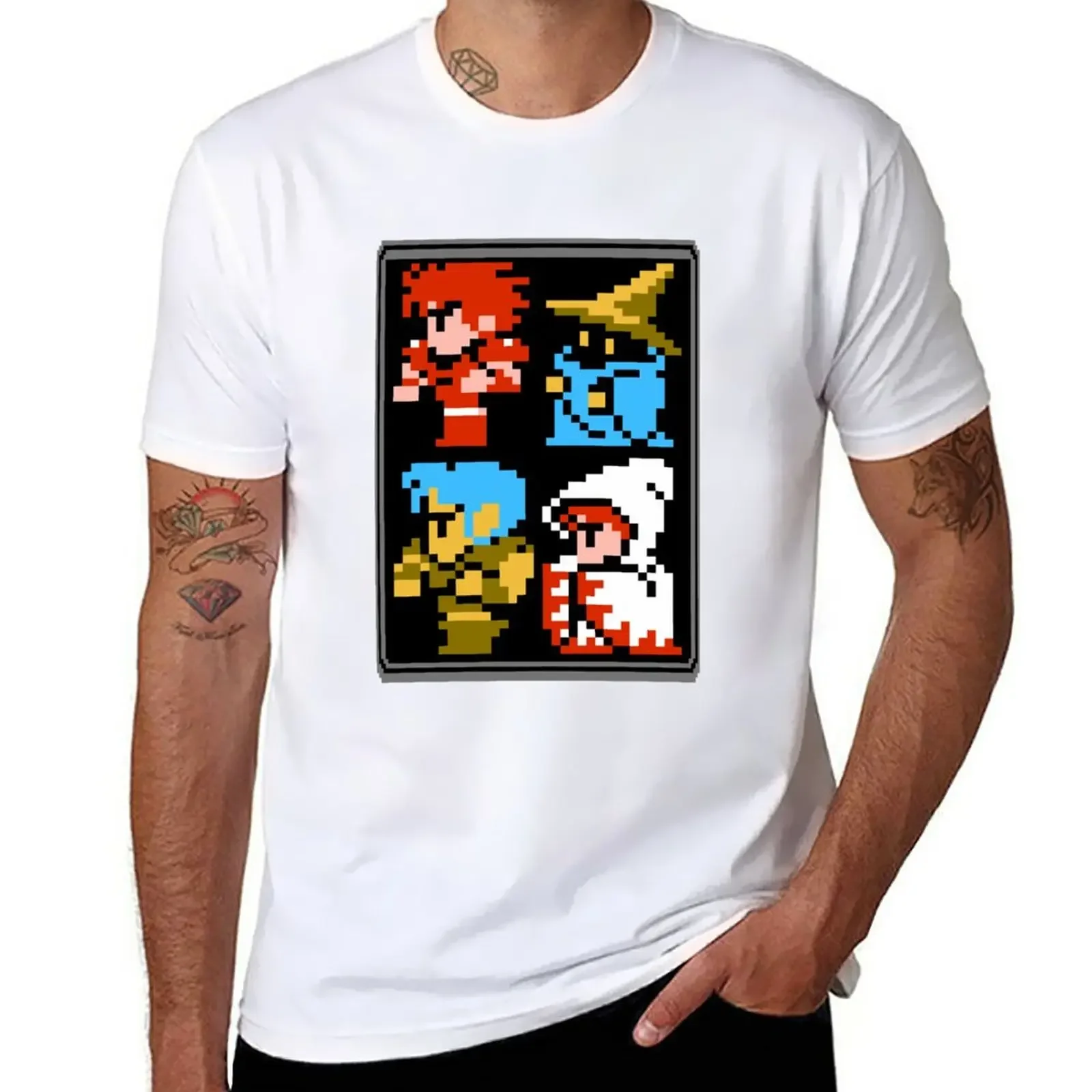 

Warriors of Light T-Shirt anime sweat t shirts for men graphic