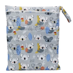 Waterproof Reusable Wet/Dry Bag with Dual Zippers (W186)