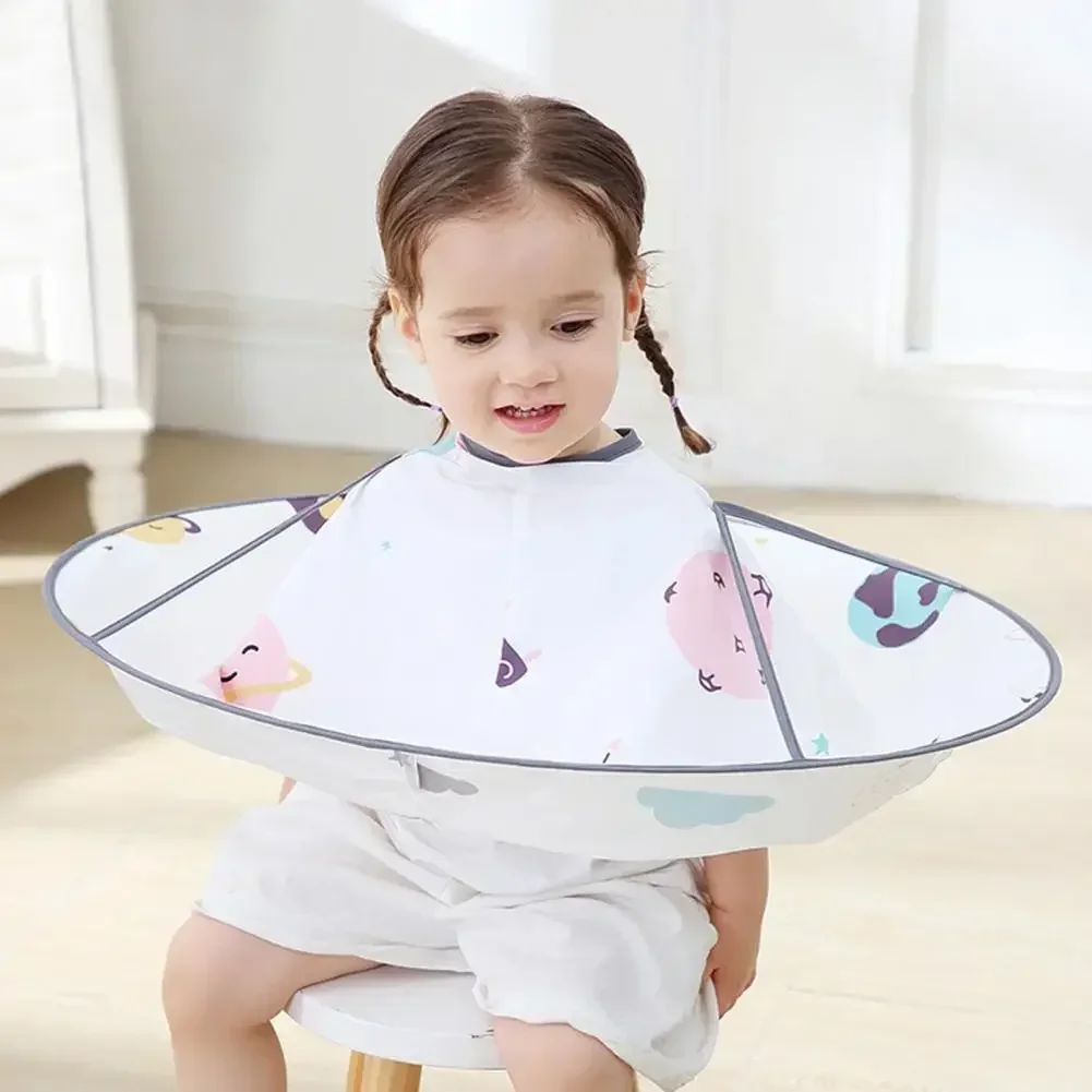 Children's Hair Clipper Cloth Household Non-stick Hair Clipper Cloth Baby Razor Hairs Clippers Apron Bib