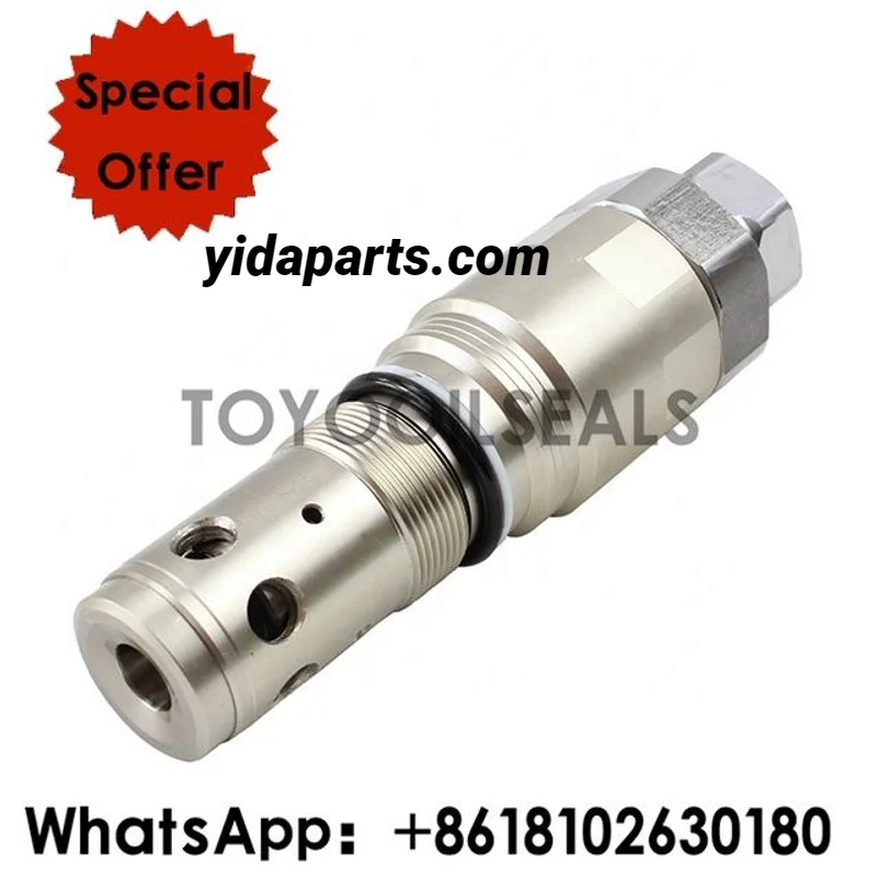 Hydraulic parts DH2205 rotary relief valve for daewoo excavator relief