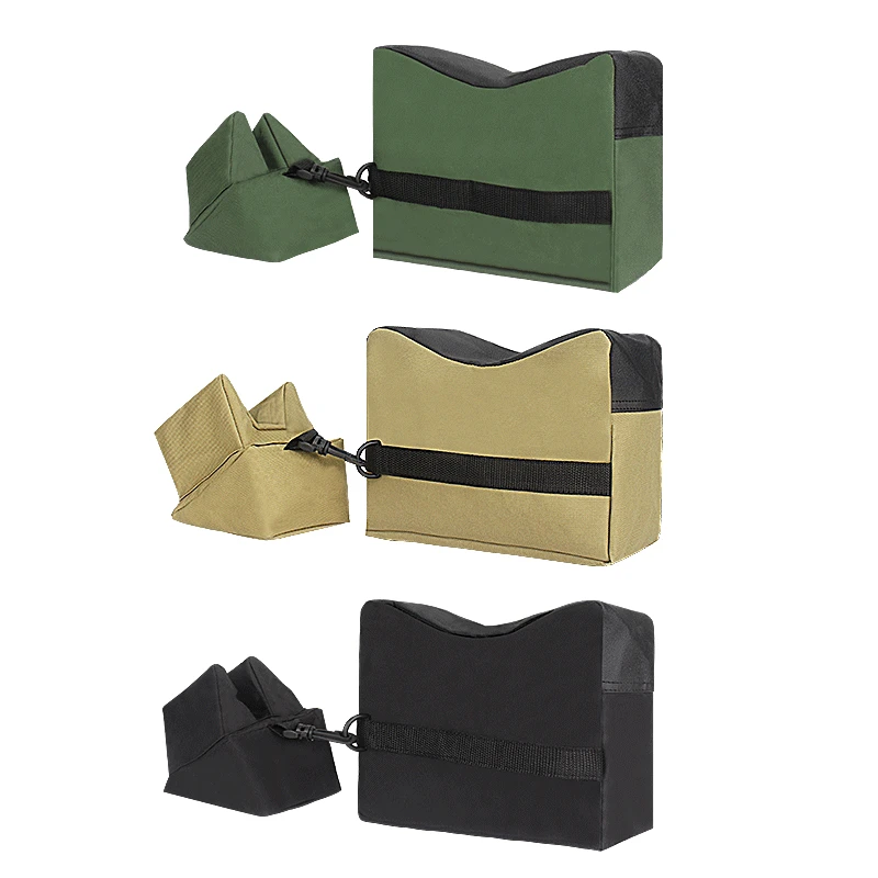 

Outdoor Shooting Front Rear Bags Rest Support Sandbag Stand Target Sports Unfilled Pouch Military Training Airsoft Rifle Shotgun