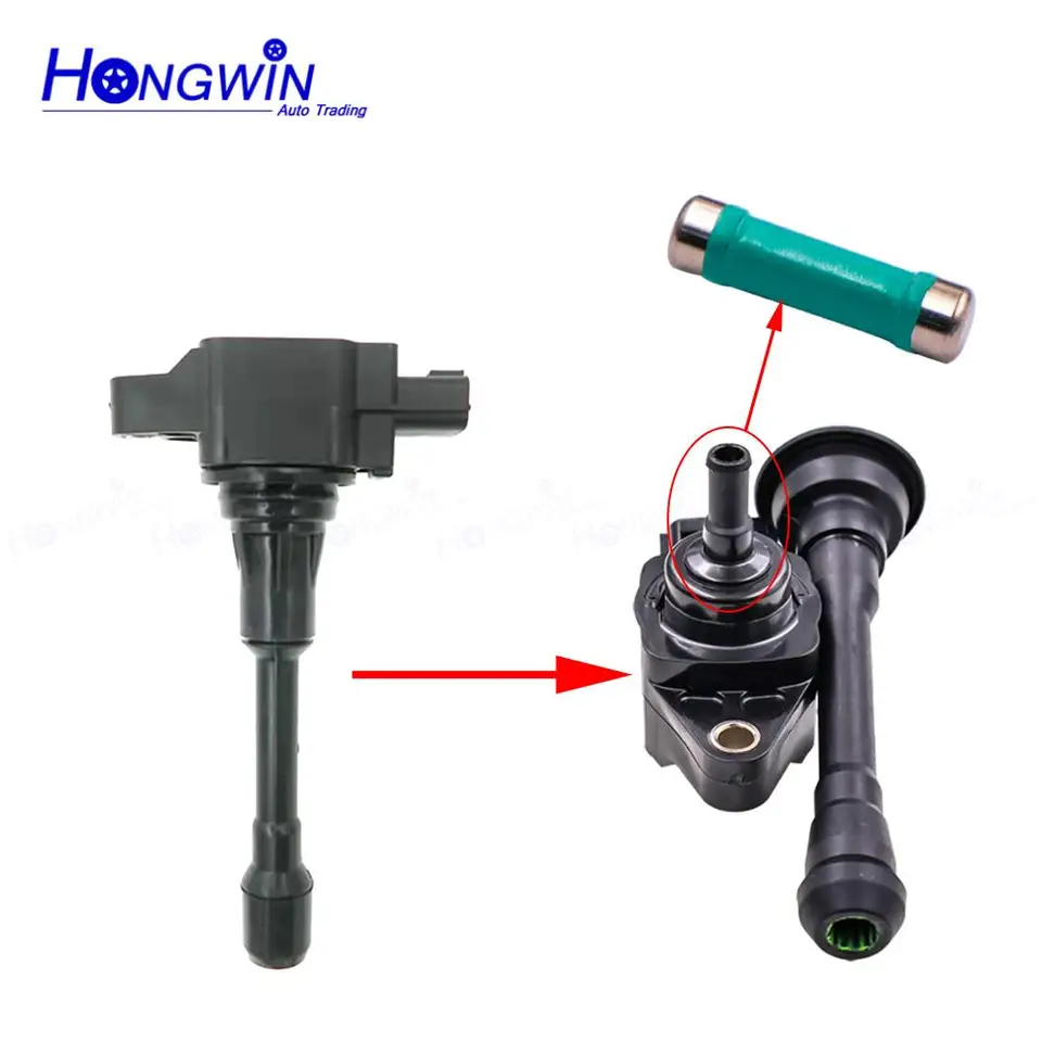 Genuine Nissan Ignition Coil – 22448-1HC0A, Fits Versa & Versa Note 2012-2019, 1.6L/1.8L, Made In Japan