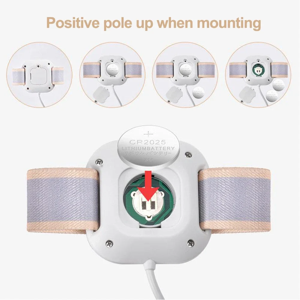 Bedwetting Alarm for Boys and Girl USB Rechargeable Pee Alarm with Sounds and Vibration Bedwetting Sensor for Kids Adults