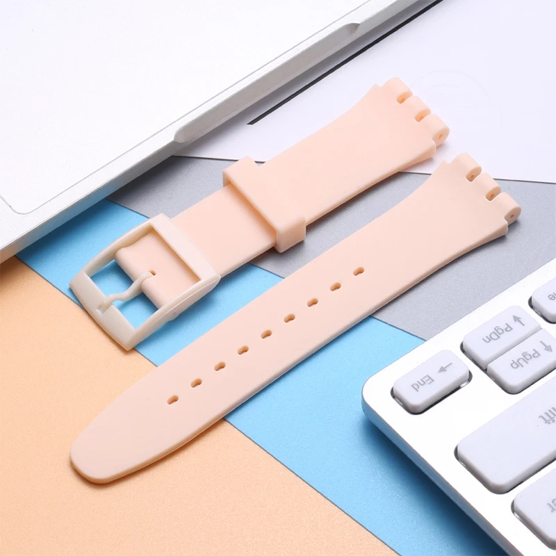 Silicone Watch Band for Women and Kids - Soft, Waterproof Replacement Strap with Tool