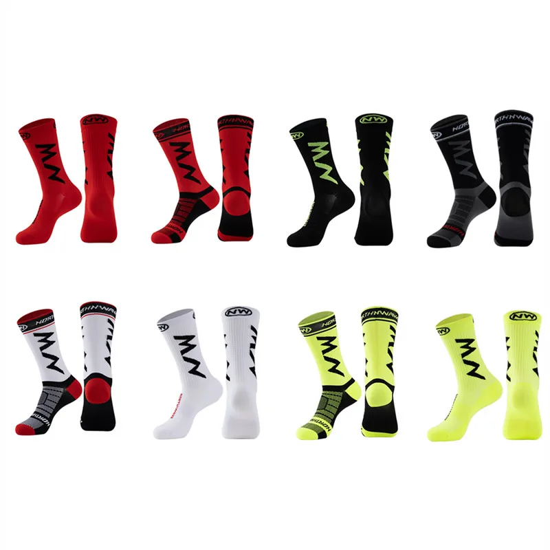 

High Quality Men's Outdoor Sports Elite Basketball Socks Letter Cycling Socks Compression Cotton Towel Bottom Socks