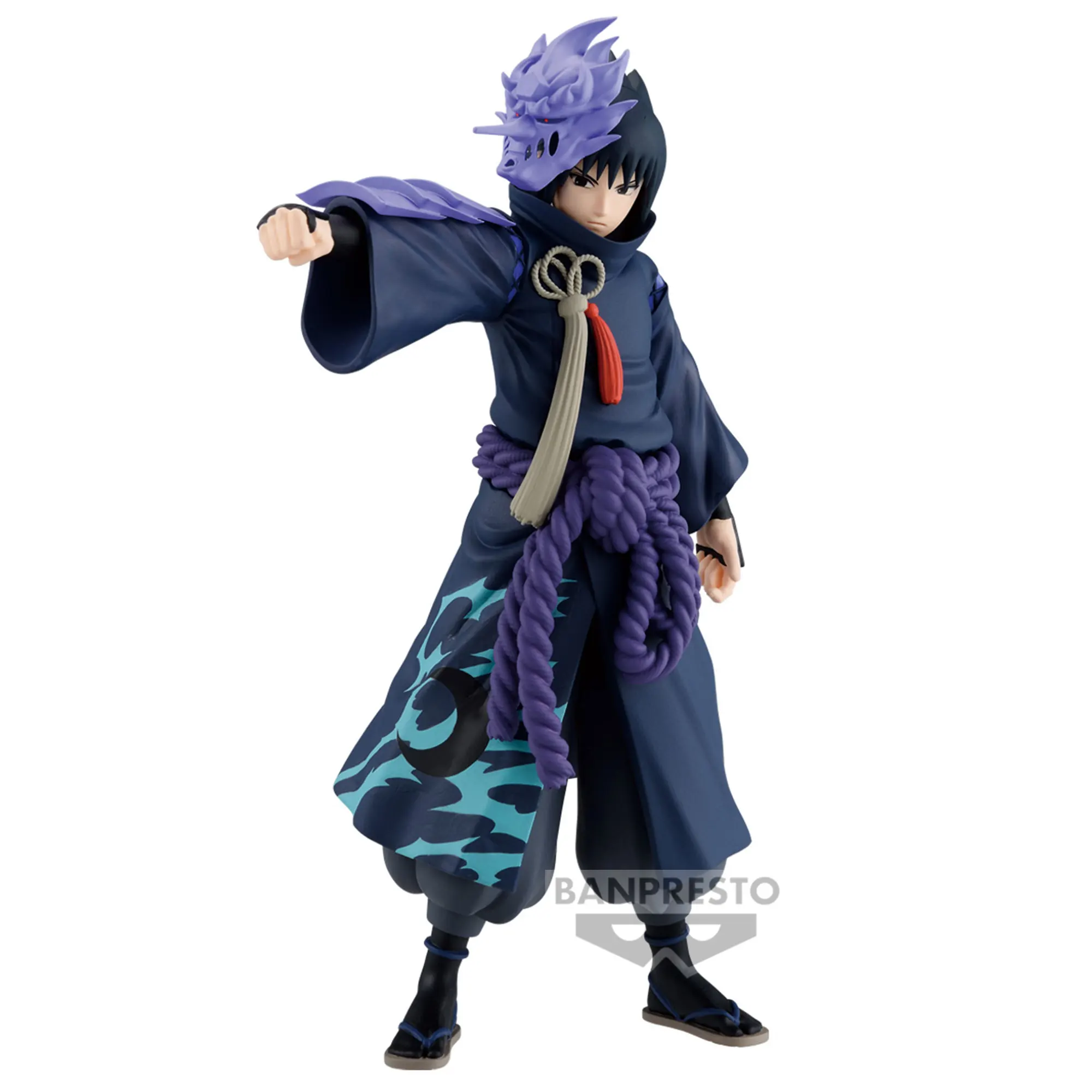 thumbnail image 1 of Figuras de anime Bandai originales de Naruto Uzumaki Sasuke, figuras de acción Shippuden, modelo de animación del 20.° aniversario, juguetes de colección, 1 of 5