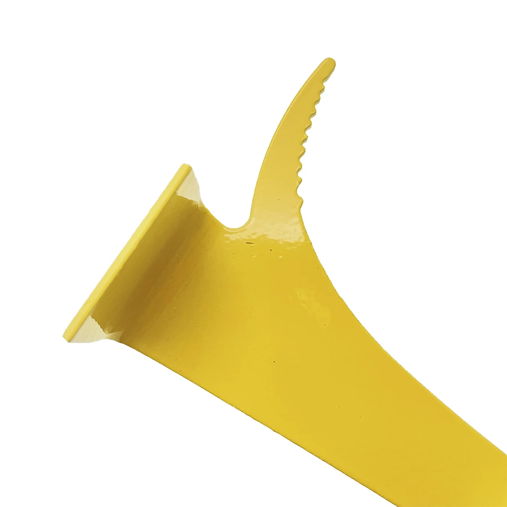 1PCS Bee Tools Beehive Honey Uncapping Shovel Wooden Knife Handle Cleaning Thumb Hooked Stainless Steel Apiculture Supplies