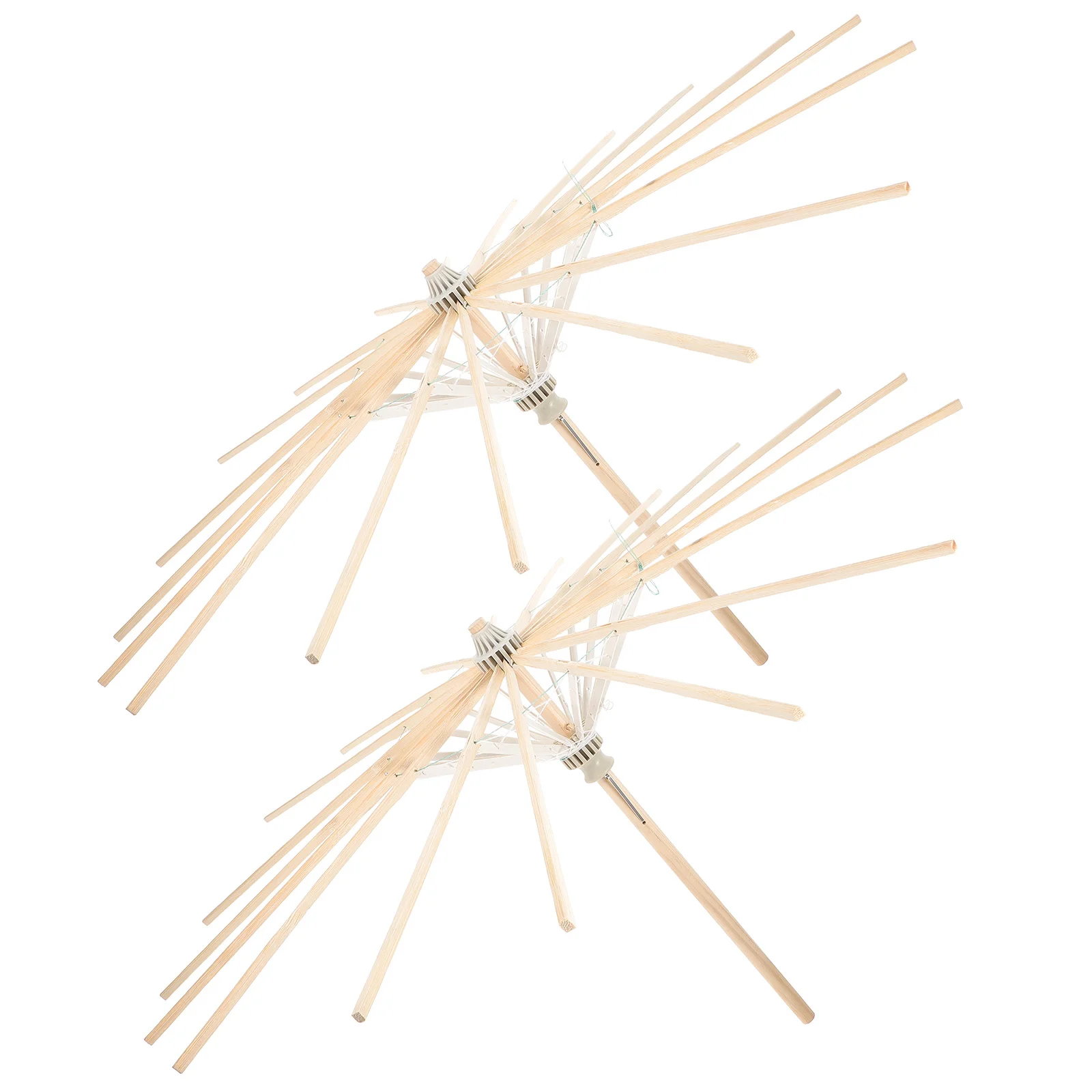 2PcsPhotoPropUmbrellaDiyUmbrellaFrameParasolFrameOiledPaperUmbrellaRacksUmbrella