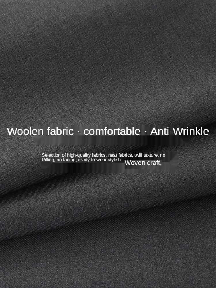 Anti Wrinkle Suit Fabric Anti-wrinkle Suit Fabric By The Meter For Pants Skirt Uniform Fashion Clothing Diy Sewing Plain Black White Blue Red Per Yard