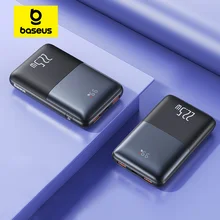 Baseus-10000mAh/20000mAh 22.5W 디지털 디스플레이 고속 충전 보조베터리, 3 충전 포트, 아이폰 12 13 프로 맥스용