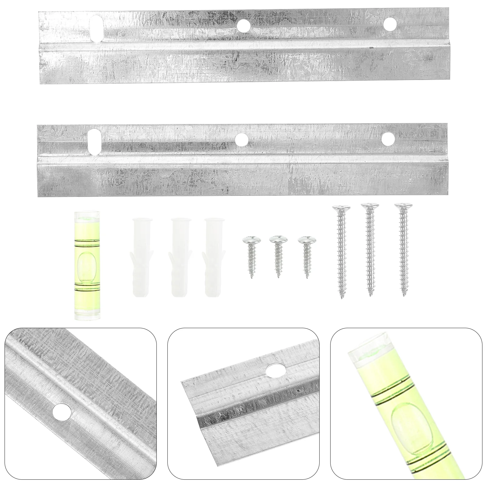 

French Cleat Interlocking Hardwares Kit Metal Z Hanger for Picture Frames