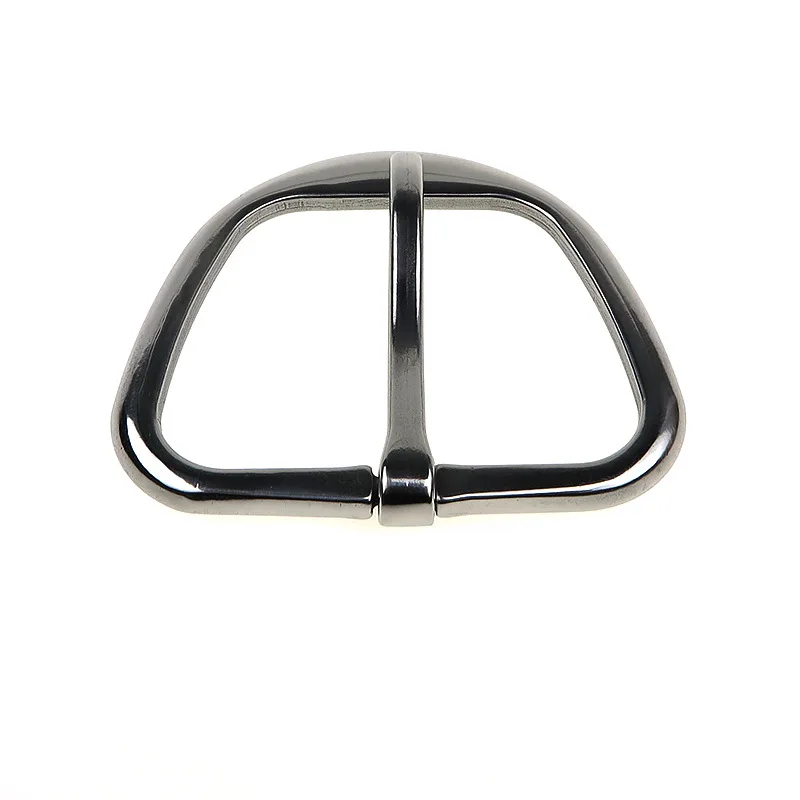 Stainless Steel girth buckle cinch buckle Horse Belly belt End Clip Hand polished Horse equipment Equestrian Parts