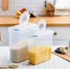 Transparent Food Storage Bin, High-Capacity Airtight Container for Oats and Cereals - Moisture and Insect Resistant 4
