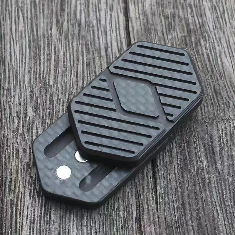 New Carbon Fiber Push Slider Edc Fidget Toys Adhd Anti Stress