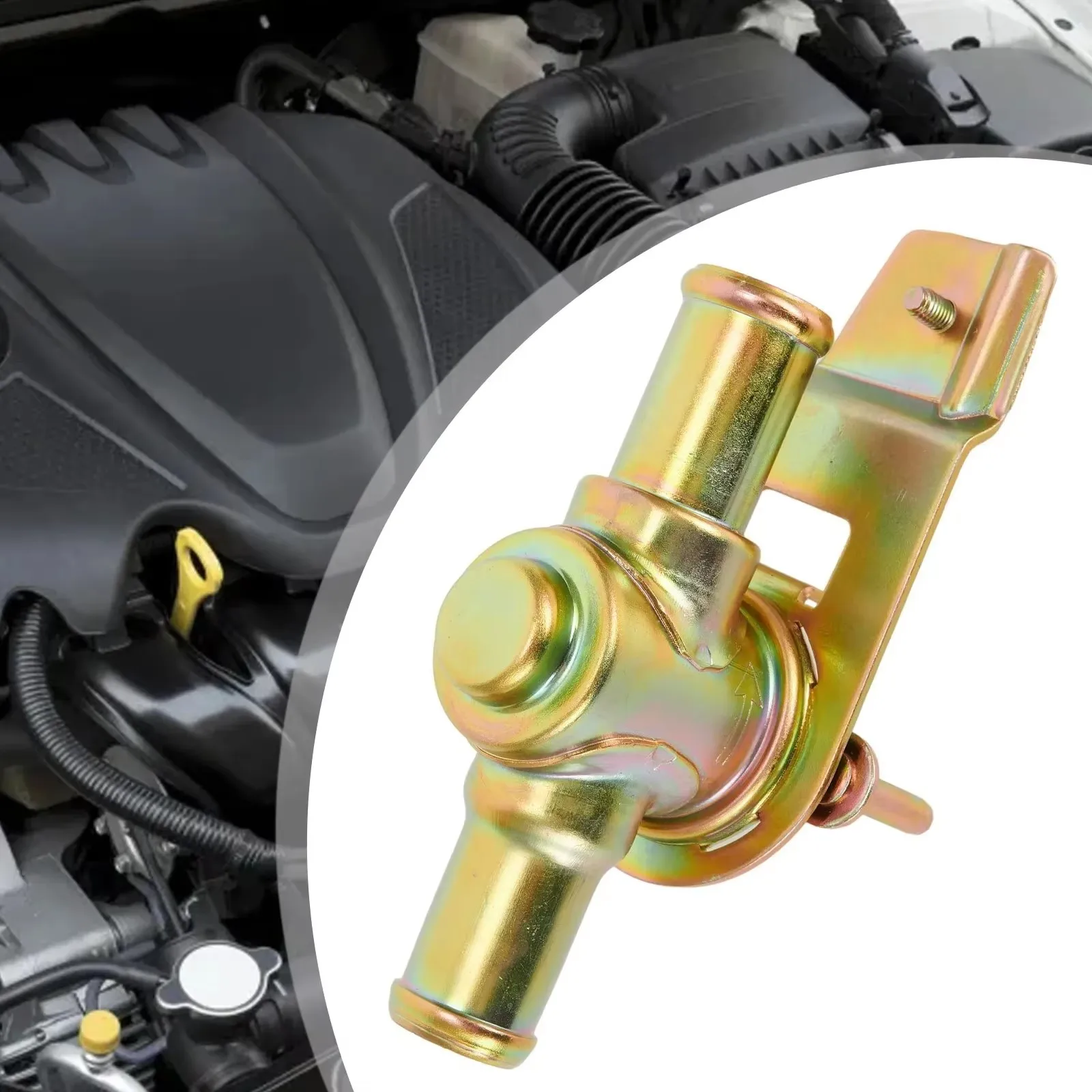Universal Heater Tap Valve Type Car Hot Rod 16mm (5/8") Cable-Type Inline C3UZ18495A YG Heater Faucet Valve Car Accessories