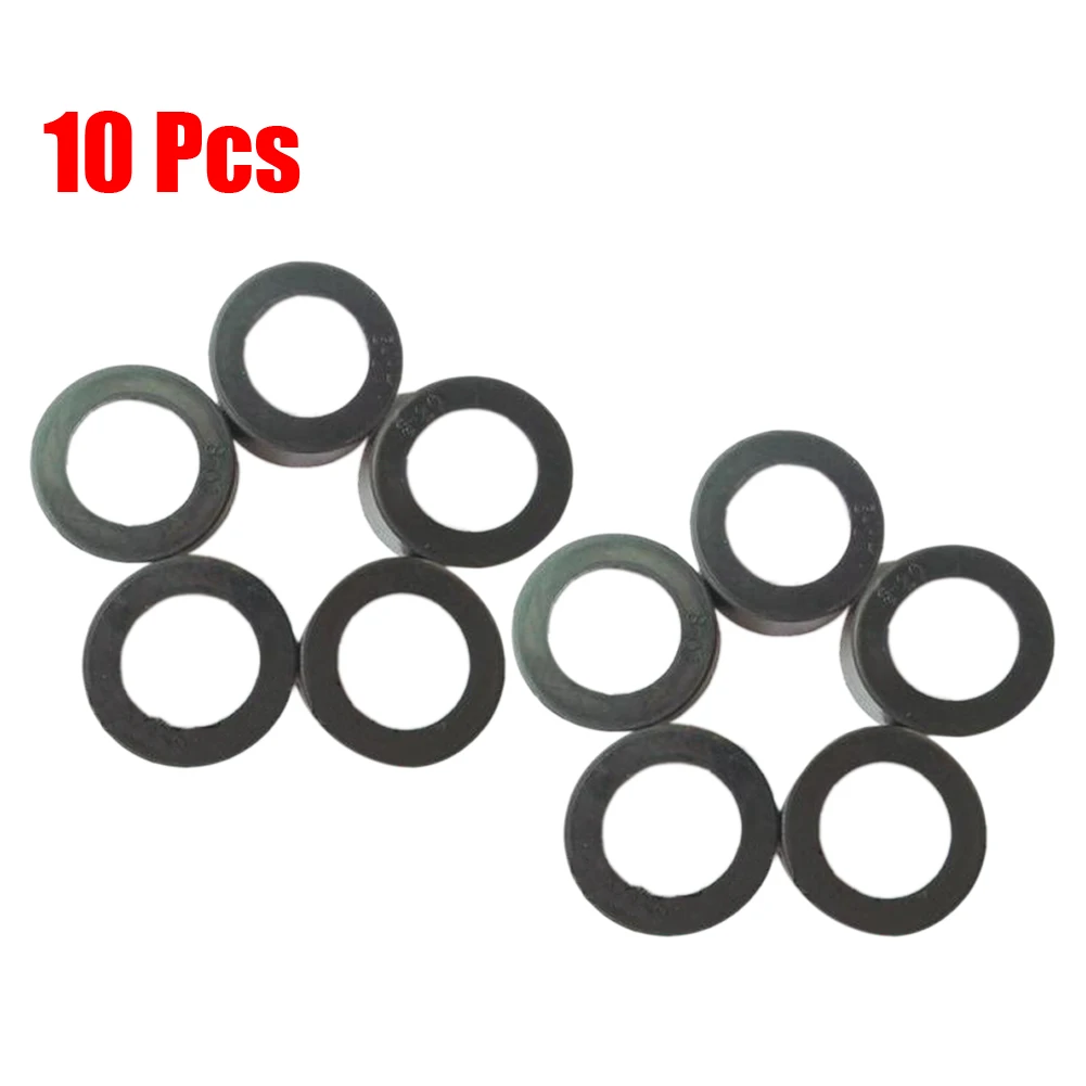 

607 Rubber Sleeve Hammer Power Tool Smooth Appearance Tool Workshop 10pcs Accessories Angle Grinder Bearing Black