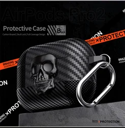 Premium Shockproof Earphone Protective Case - Durable Anti - Fall Cover for Ultimate Headphone Protection (Black)