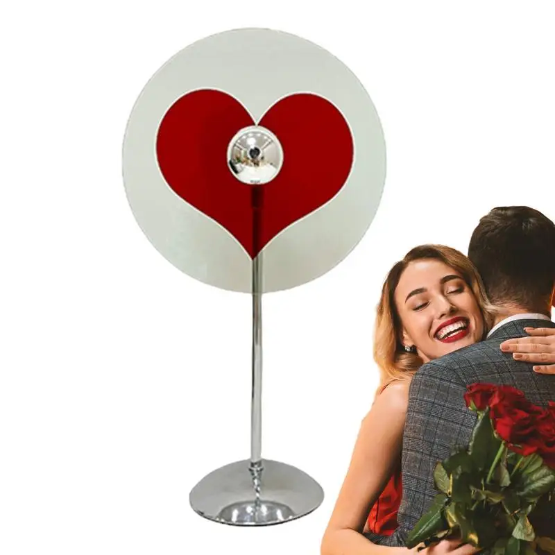 

Heart Lamp Romantic Visual LED Night Lamp 180 Rotating Desk Lamp Room Decor Bar Atmosphere Light For Weddings Valentine's Day