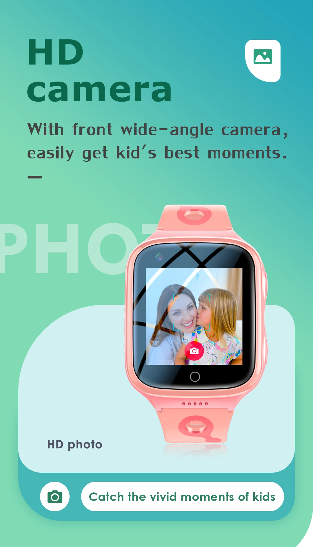 Kids Smart Watch for Children GPS Positioning Sim Card SOS