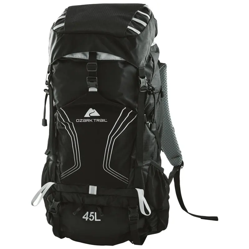 

45 ltr, Backpacking Backpack, Black