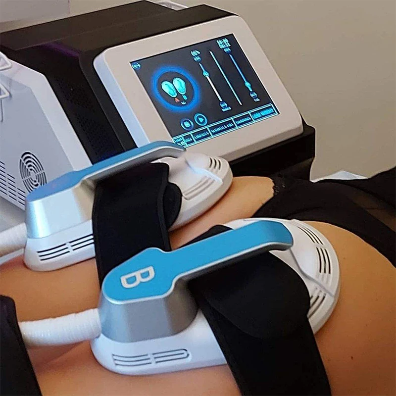 

Portable Magnetic 5000W Body Contouring Massage Beauty Machine Slim Muscle Stimulation Abs Training With 4 Handles