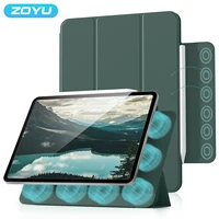 ZOYU for iPad 10 10.9 2022 Pro 11 12.9 inch Magnetic Case, For iPad Air4/5 10.9 Mini 6 8.3 inch with Magnetic detachable Cover 1