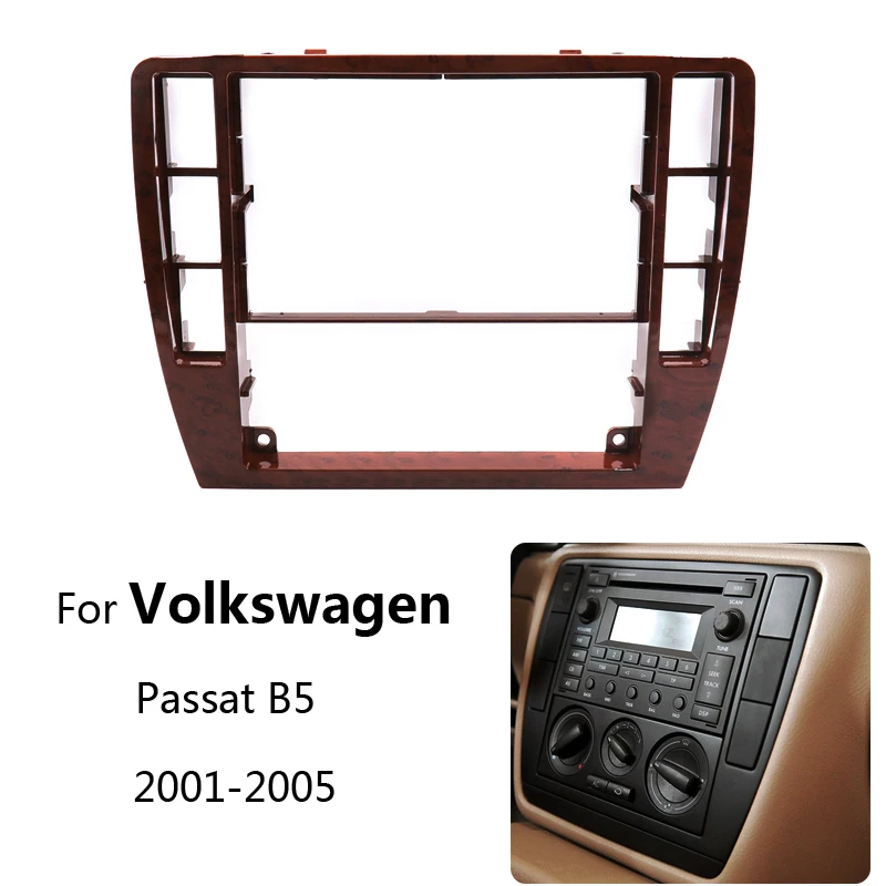 Dash Installation Kit For VW Passat 2005 2006 - Single Or Double DIN Radio Mount & Wiring