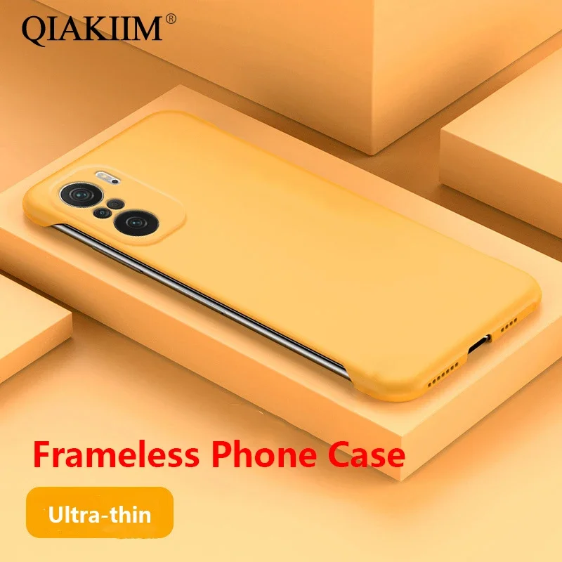 Sleek Matte Borderless Phone Case - Slim Hard PC Design