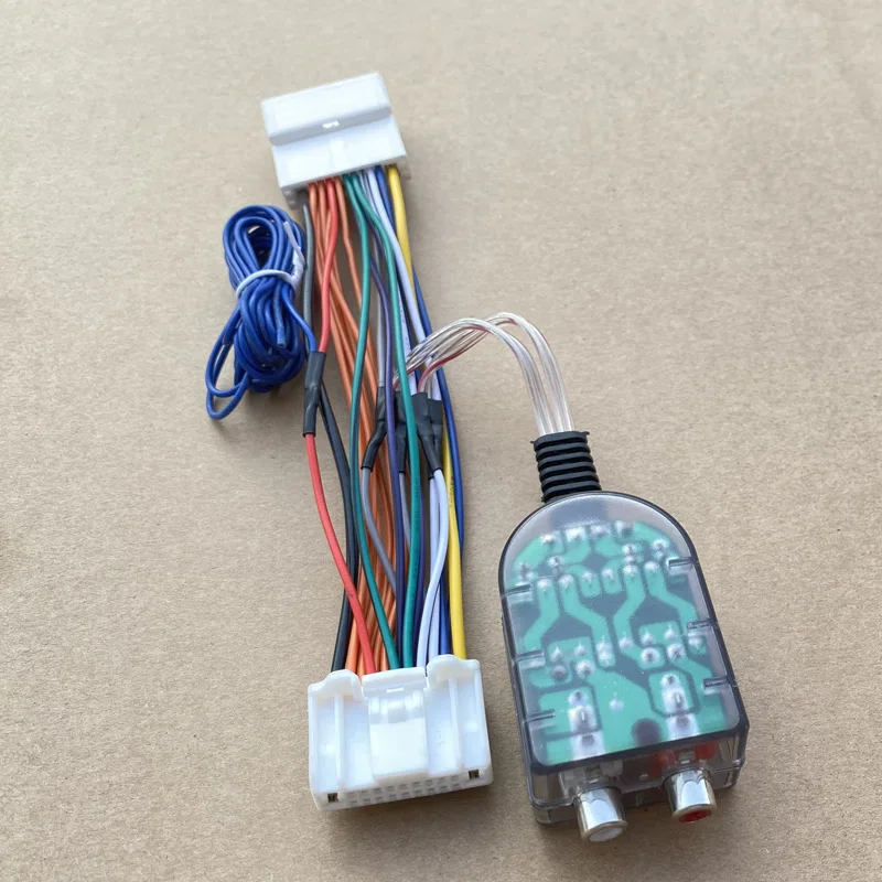 Nissan Qida Tianlai Xiaoke Subwoofer-Verstärker High-to-Low-Kabelbaum-Adapter, Auto-Audio-Modifikationszubehör – Detail 9