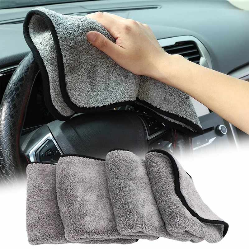 

40*40cm Microfiber Car Wash Towel Quick Dry High Absorbency Extra Soft Cloth Cleaning Car Wash Towel Accessories Car Care Wipes