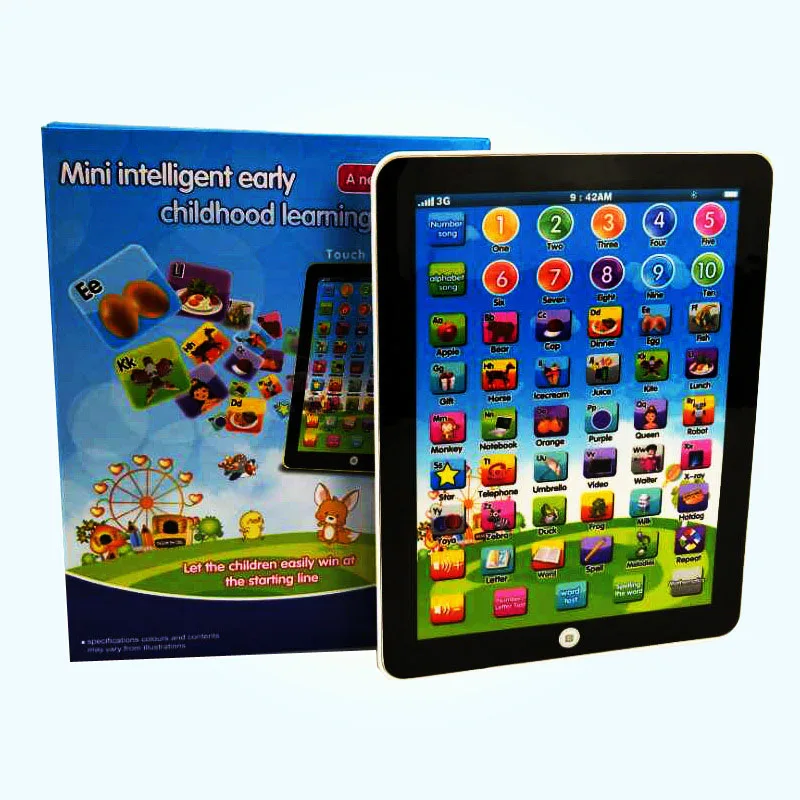 English tablet learning children's reading machine puzzle early education toys, need to prepare three No. 5 batteries by onese 5