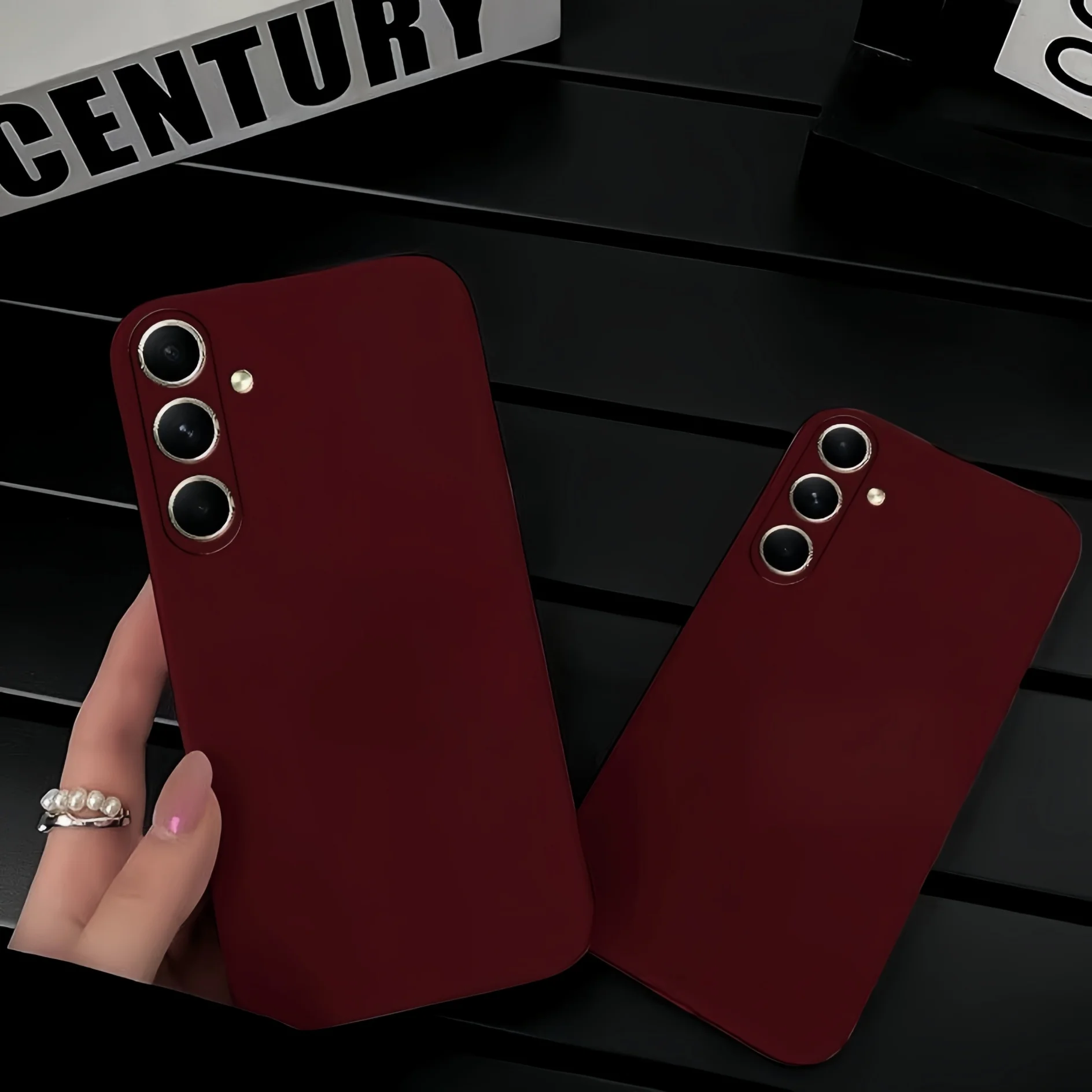 Edle Mode Einfarbig Stoßfest Schützende Flüssigkeit Silikon Telefon Fall Für Samsung Galaxy A17/A56/A55/A52/A34/A33/A32/A13 – Detail 10