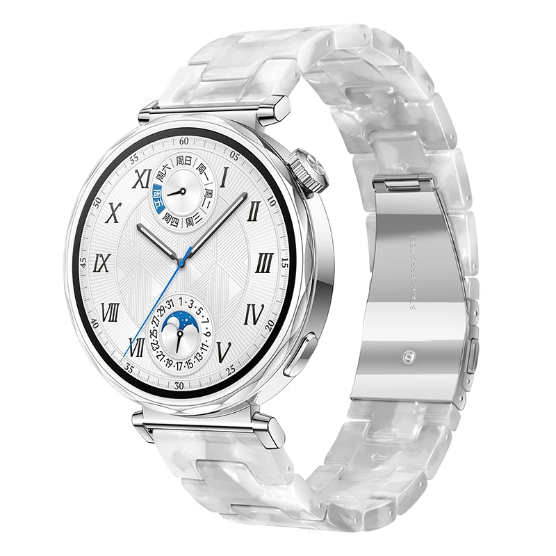 Elegant 18mm Replacement Wristband for Smartwatches - Unisex Design